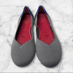 Rothy's Gray and Blue Women's Flats